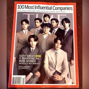 BTS HYBE Time Magazine